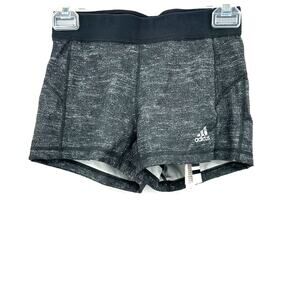 Adidas Size Small Shorts Gray Techfit Medium‎ Compression Activewear Running NWT